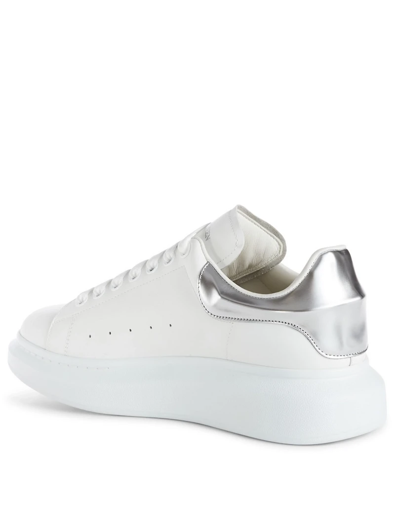 Oversized Leather Sneakers
