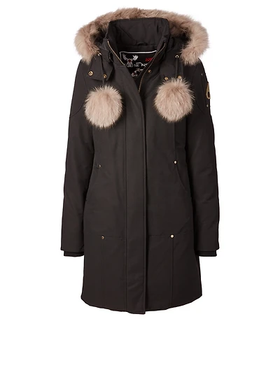 Meighen Down Parka With Fur Trim