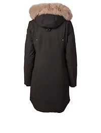 Meighen Down Parka With Fur Trim
