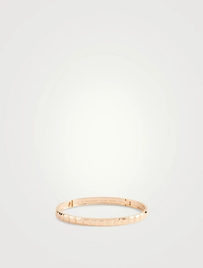 Quatre Clou De Paris Rose Gold Bangle Bracelet