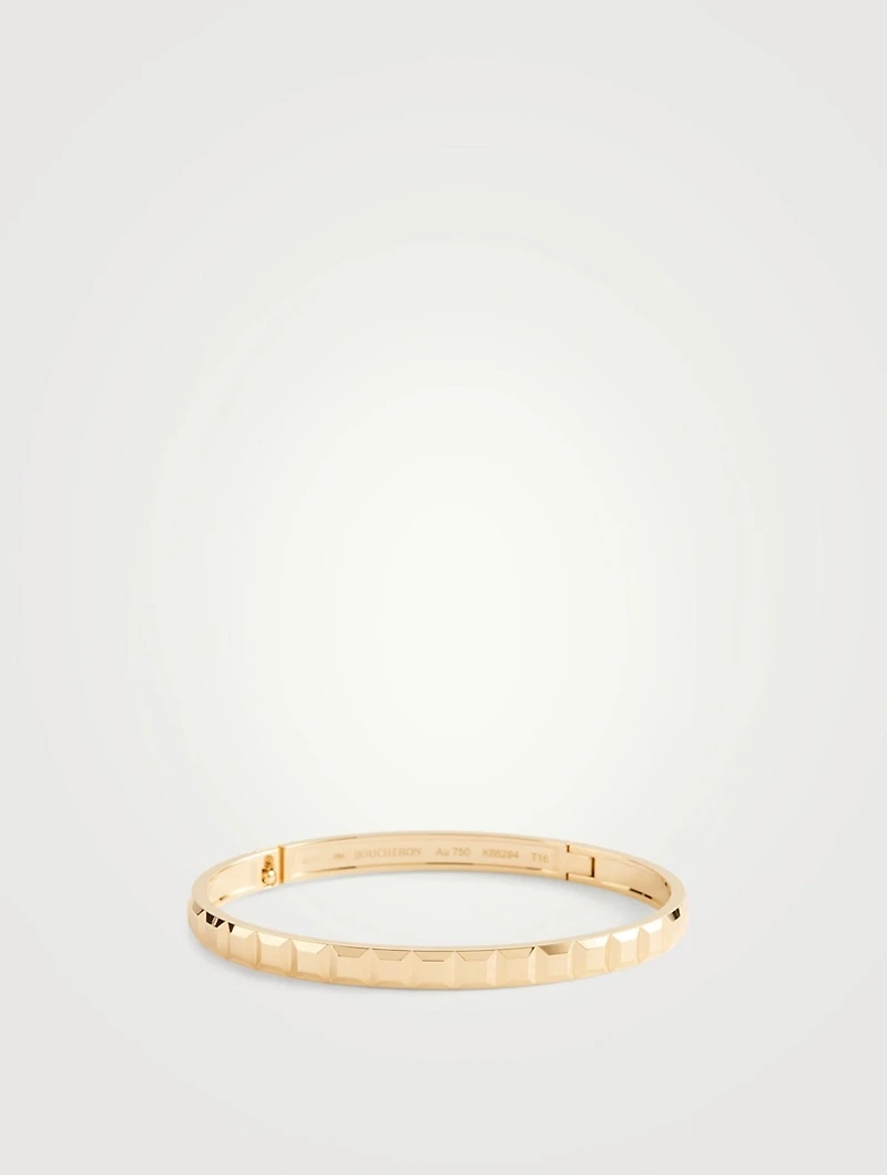 Quatre Clou De Paris Gold Bangle Bracelet