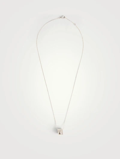 Radiant Edition Quatre White Gold Pendant Necklace With Diamonds
