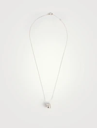 Radiant Edition Quatre White Gold Pendant Necklace With Diamonds