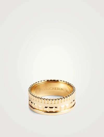 Small Radiant Edition Quatre Gold Ring