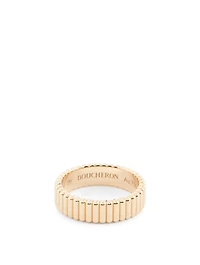Quatre Grosgrain Rose Gold Ring