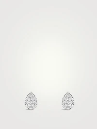 Serpent Bohème S Motif White Gold Stud Earrings With Diamonds