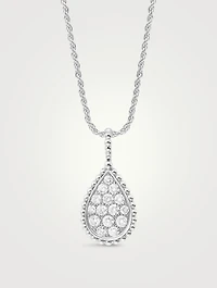 Serpent Bohème M Motif White Gold Pendant Necklace With Diamonds