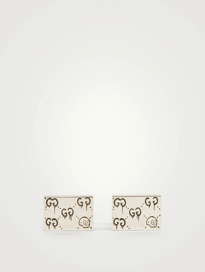 GucciGhost Sterling Silver Cufflinks