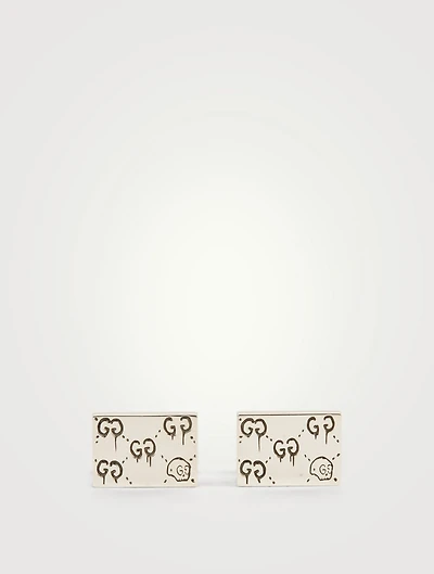 GucciGhost Sterling Silver Cufflinks