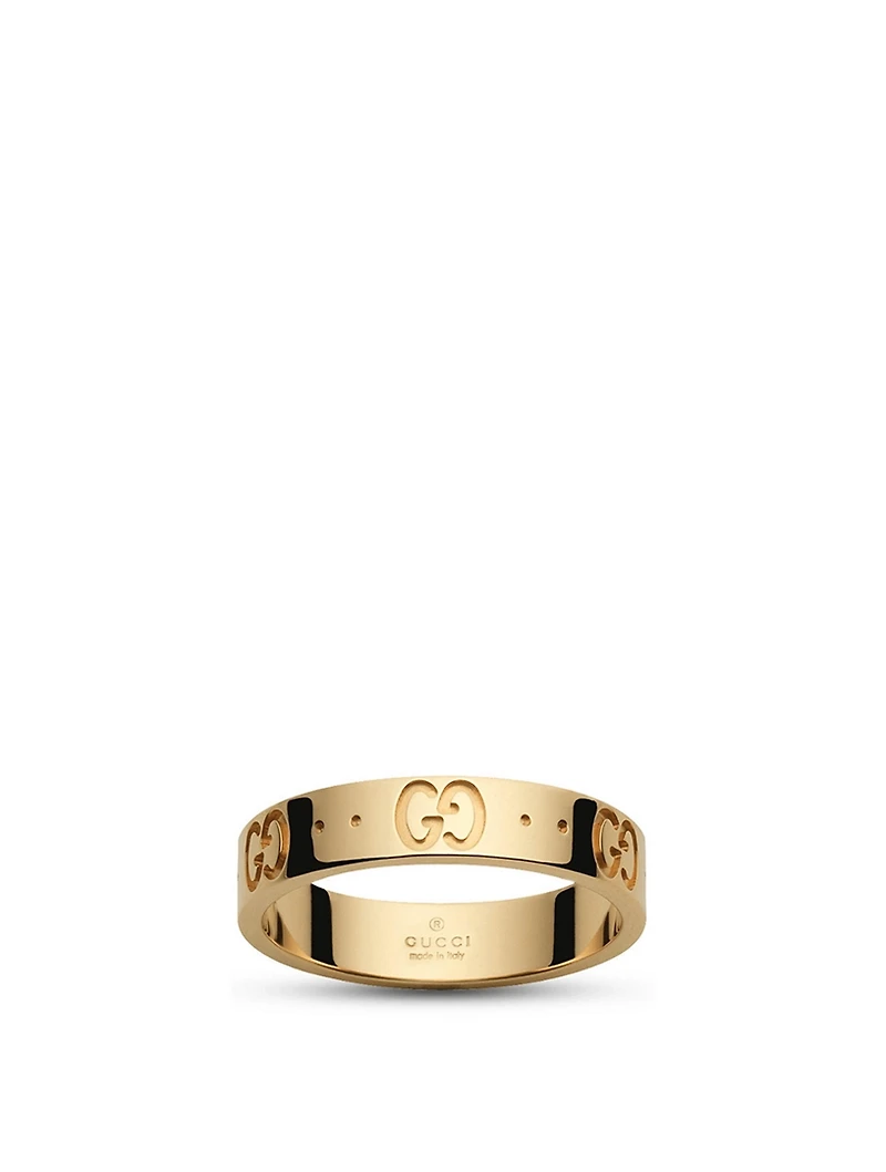 Icon 18K Gold Ring