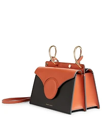 Mini Phoebe Leather Crossbody Bag