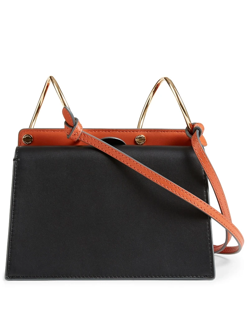 Mini Phoebe Leather Crossbody Bag