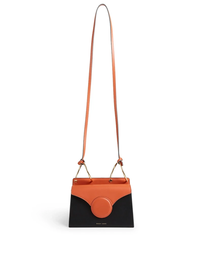 Mini Phoebe Leather Crossbody Bag