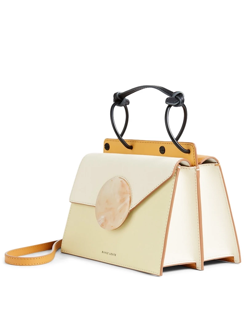 Phoebe Bis Leather Crossbody Bag