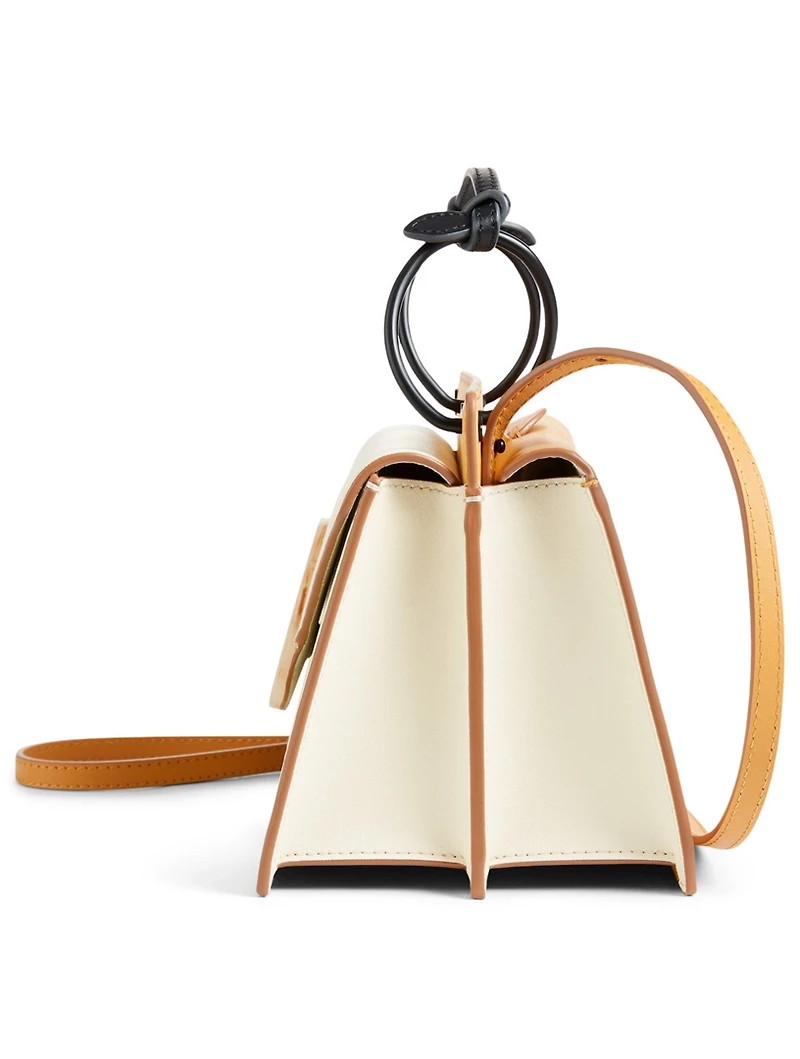 Phoebe Bis Leather Crossbody Bag
