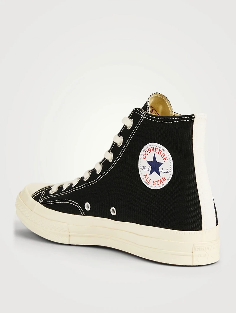 CONVERSE X CDG PLAY Chuck Taylor '70 High-Top Sneakers