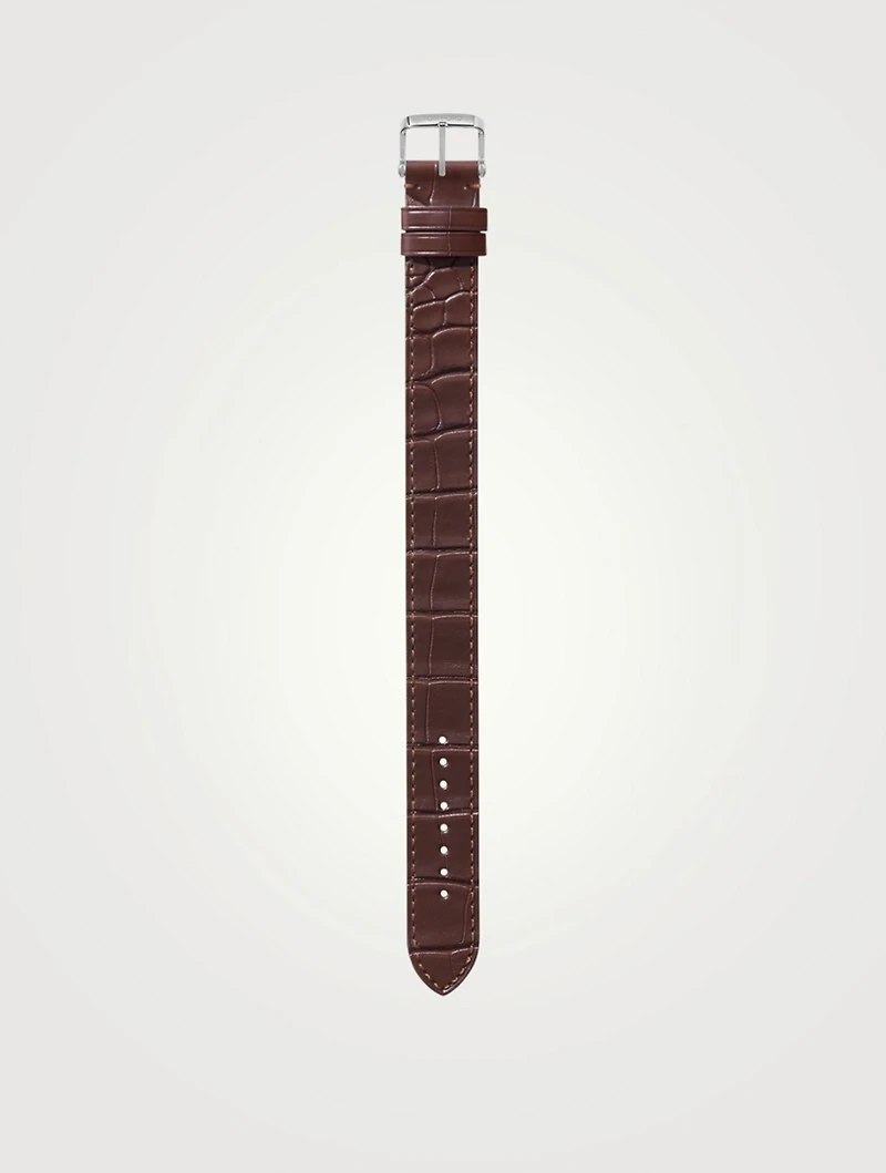 Medium Alligator Strap, 19mm