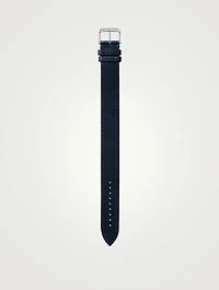 Large Pebble Grain Leather Strap