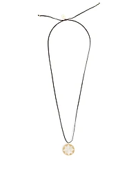 Dawn + Dusk 18K Gold-Plated And Sterling Silver Pendant Necklace