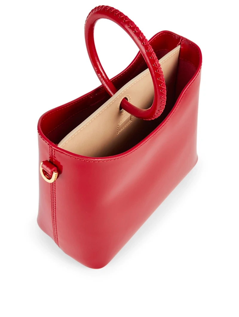 Medium Simone Two-Tone Patent Leather Bag