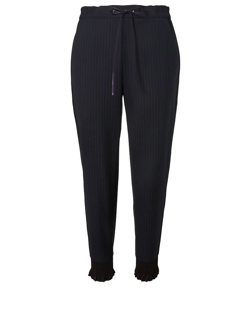 Jogger Pants Pinstripe
