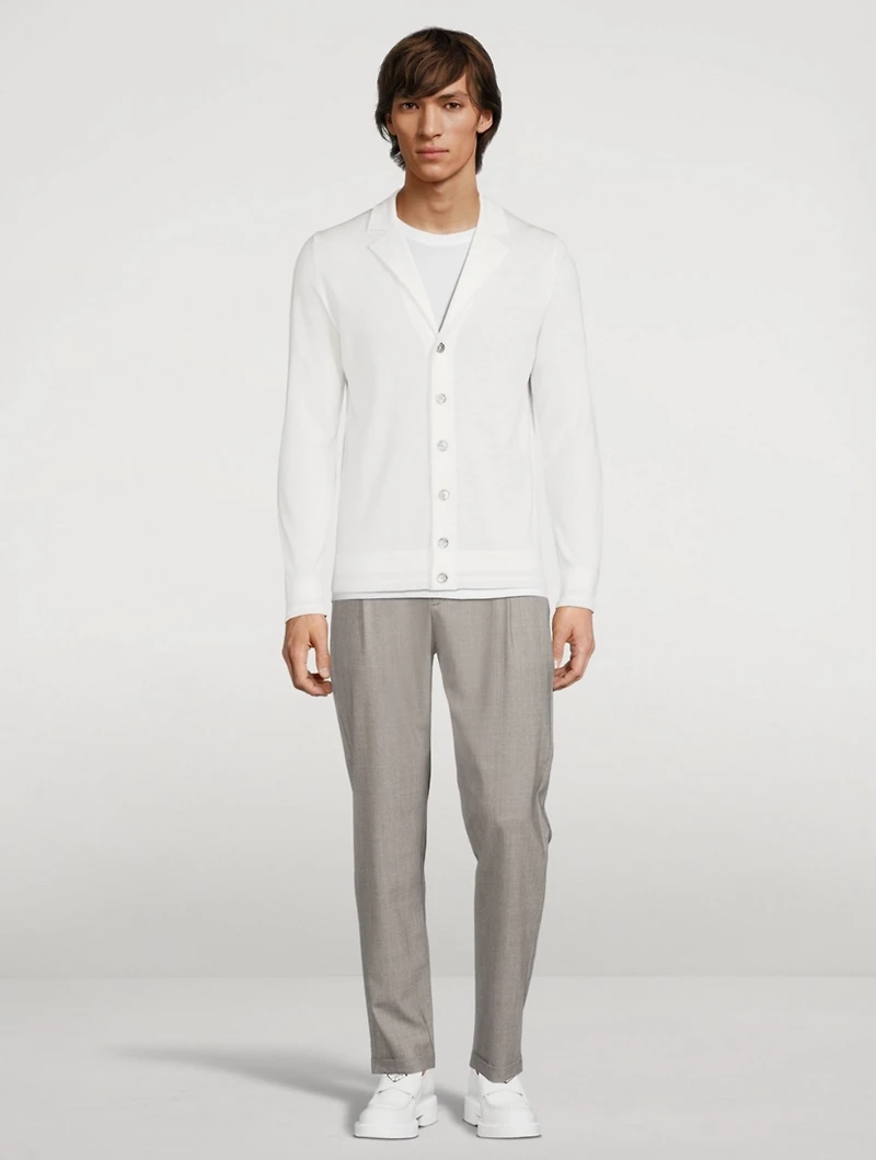 Wool Stretch Jogger Pants