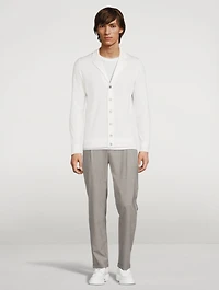 Wool Stretch Jogger Pants