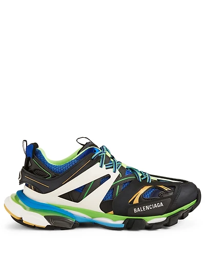 Track Nylon And Mesh Sneakers