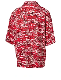 Short-Sleeve Shirt Love Print