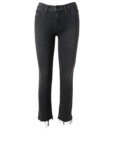 Rascal Ankle Snippet Jeans With Fray