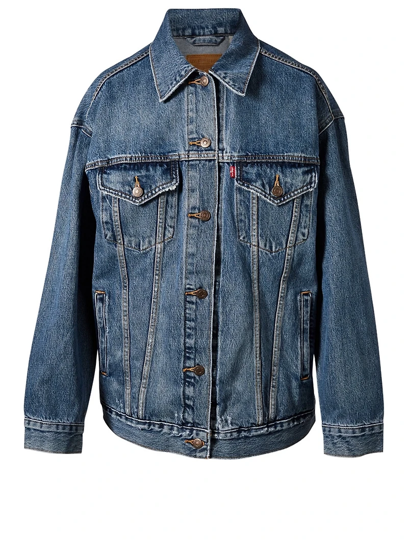 Baggy Trucker Jean Jacket