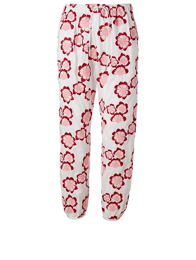 4 Moncler Simone Rocha Embroidered Jogger Pants
