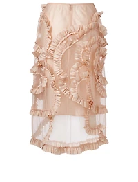 4 Moncler Simone Rocha Ruffled Tulle Skirt