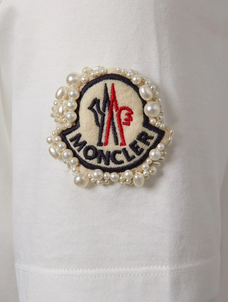 4 Moncler Simone Rocha Sleeve Patch T-Shirt