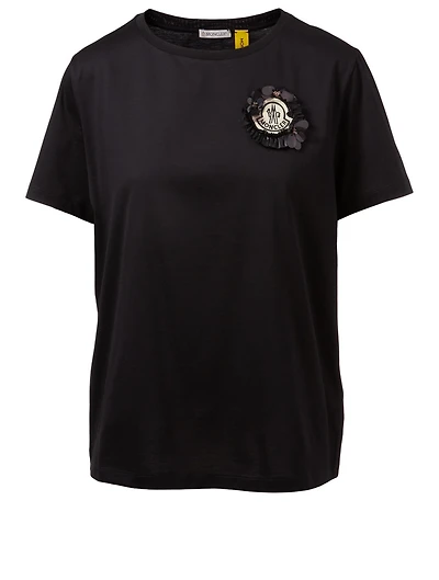 4 Moncler Simone Rocha Chest Patch T-Shirt
