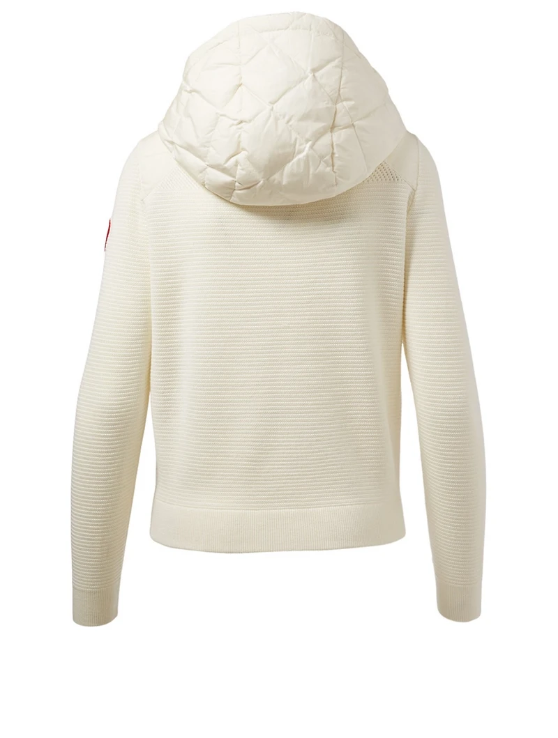 HyBridge Quilted Knit Hoodie