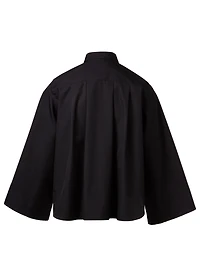 Button-Up Shirt With Flared Sleeves