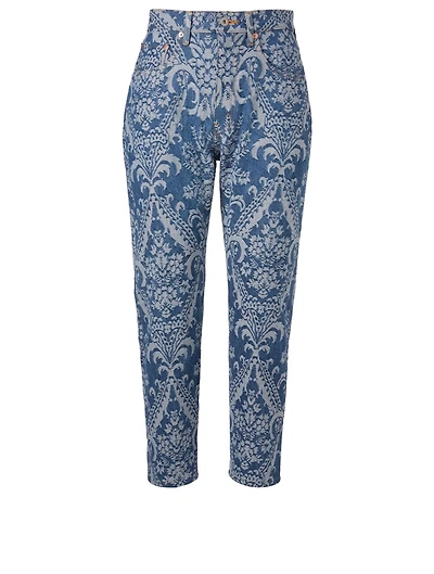 Jacquard Slim Jeans