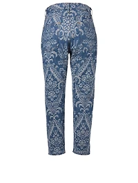 Jacquard Slim Jeans