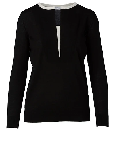 Wool V-Neck Sweater