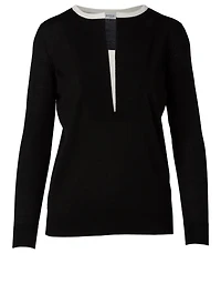 Wool V-Neck Sweater