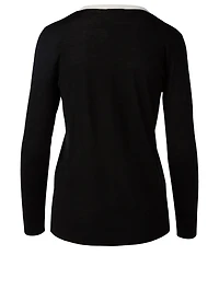 Wool V-Neck Sweater