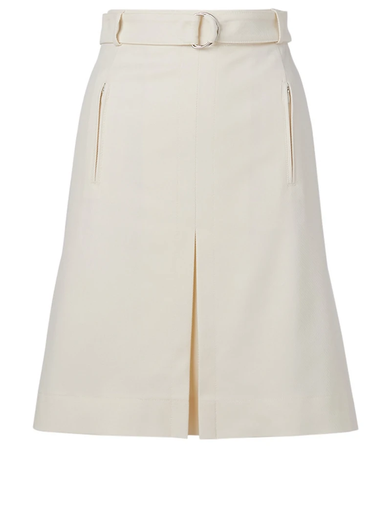 Wool-Blend Mini Skirt