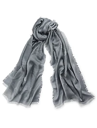 Gancini Silk And Cashmere Scarf