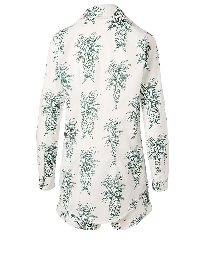 Howie Pineapple Short Pajama Set
