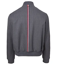 Wool-Blend Bomber Jacket
