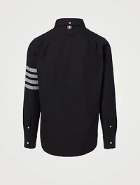 Cotton Four-Bar Shirt