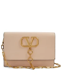 Small VCASE Leather Bag