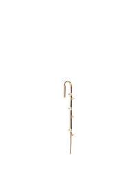 Amoret 18K Rose Gold Ear Pin With Diamonds
