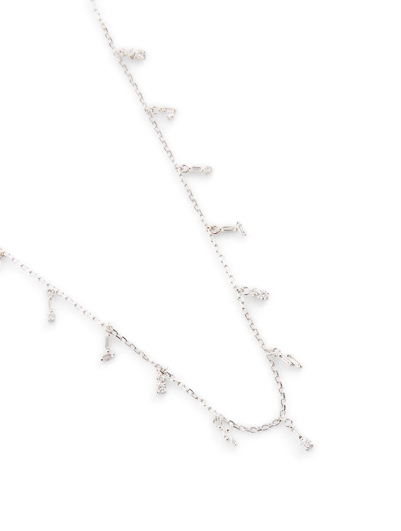 Fireworks 18K Gold Shaker Necklace With Diamonds